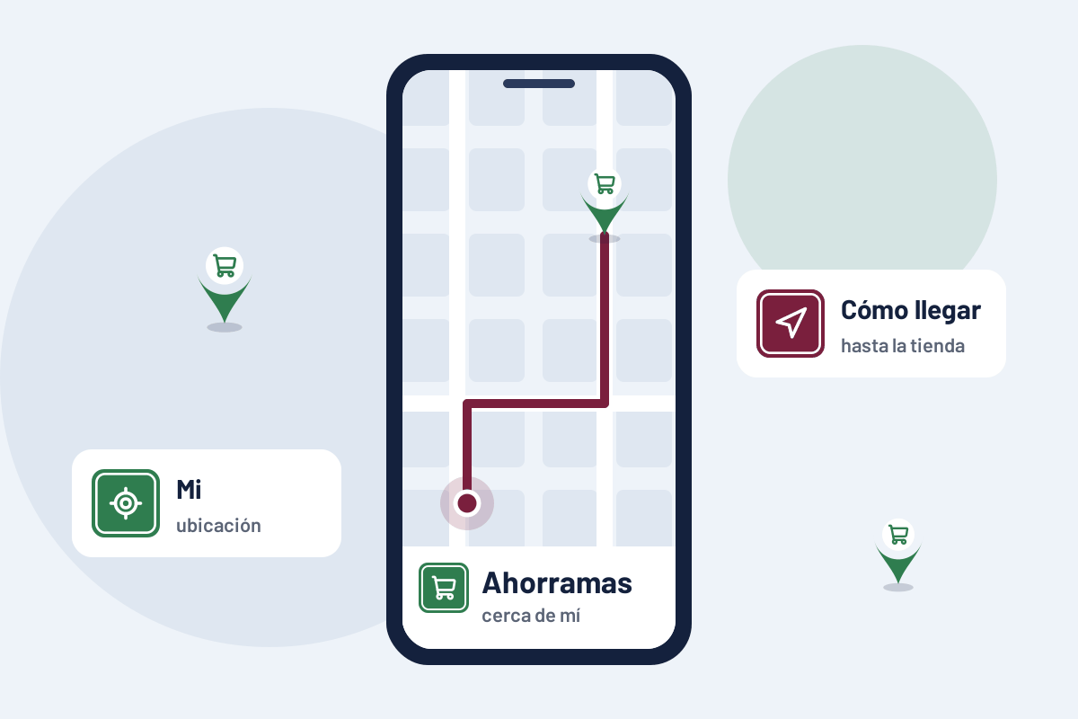 Ahorramas cerca de mí: cómo llegar a el Ahorramas más cercano desde el móvil