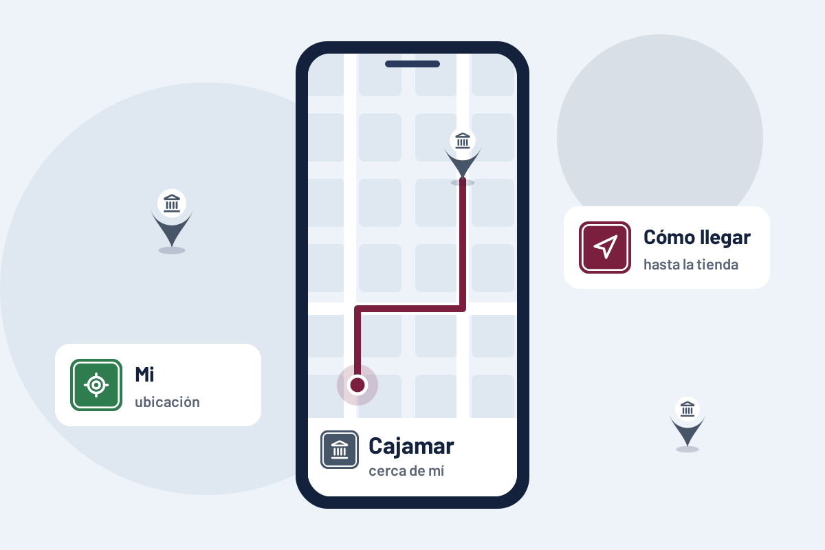 Cajamar cerca de mí: cómo llegar a la oficina de Cajamar más cercana desde el móvil