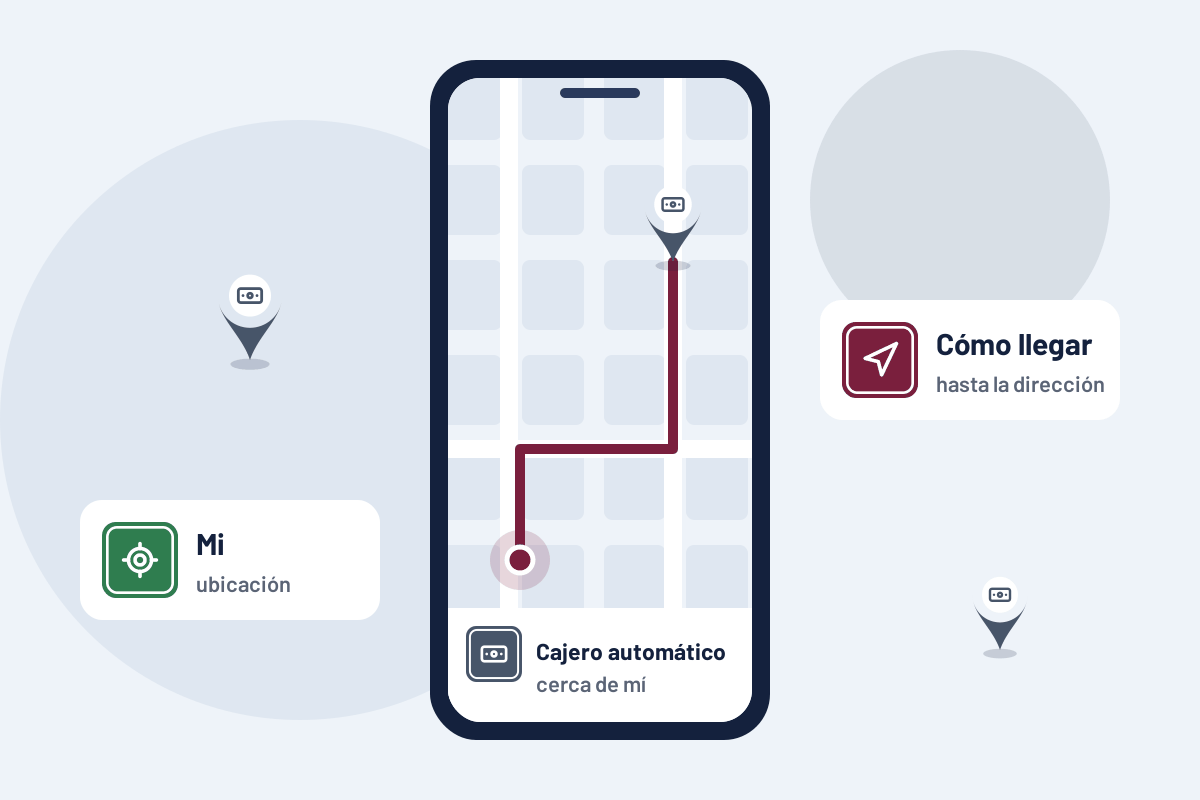 Cajero automático cerca de mí: cómo llegar a el cajero automático más cercano desde el móvil