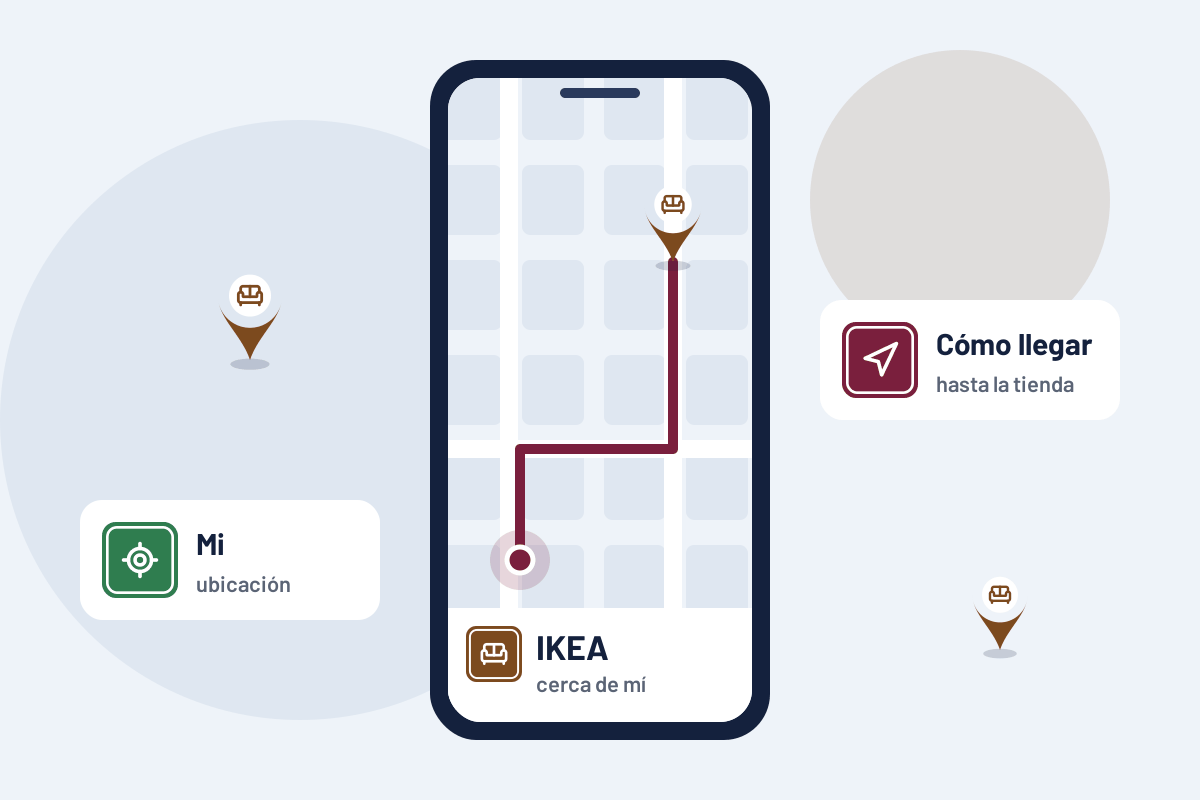 IKEA cerca de mí: cómo llegar a el IKEA más cercano desde el móvil
