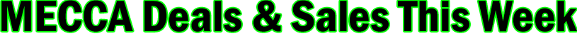 MECCA Deals & Sales This Week Banner