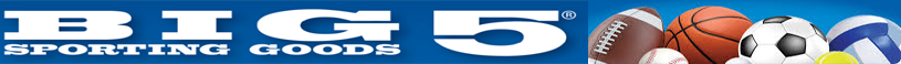 Big5 Sporting Goods Locations Banner