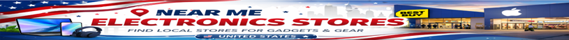 Electronics Store Locations Banner