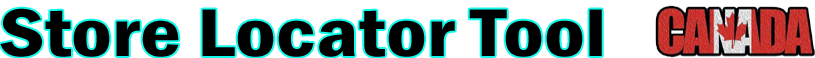 Store Locator Tool Canada Banner