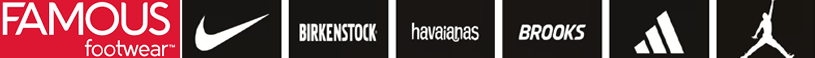 Famous Footwear Locations Banner