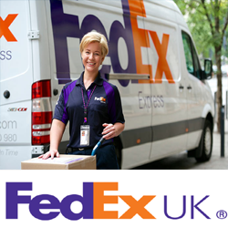FedEx Locations Logo UK