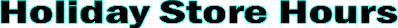 Store Locator Tool Holiday Hours Banner