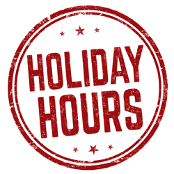 Store Locator Tool Holiday Hours Logo