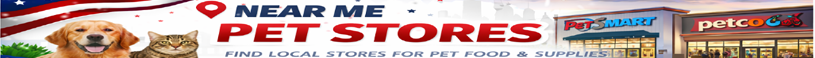 Pet Store Locations Banner