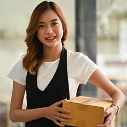 Shipping Store Locations Logo