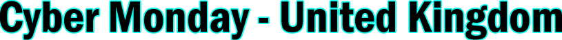 Cyber Monday 2026 Banner