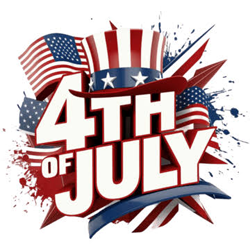 4th of July Sales 2027 Logo