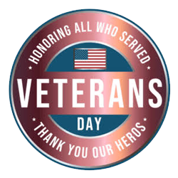 Veterans Day 2026 Sales & Deals Logo