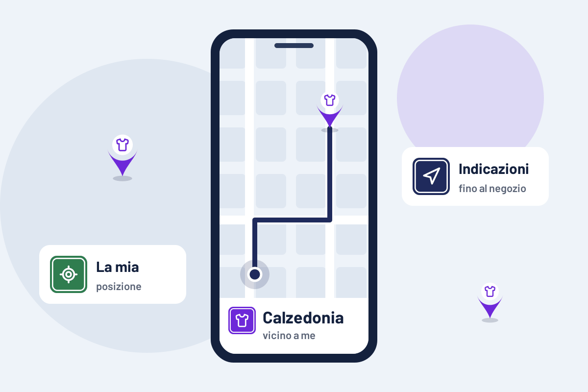 Calzedonia vicino a me: indicazioni per il Calzedonia più vicino sul telefono