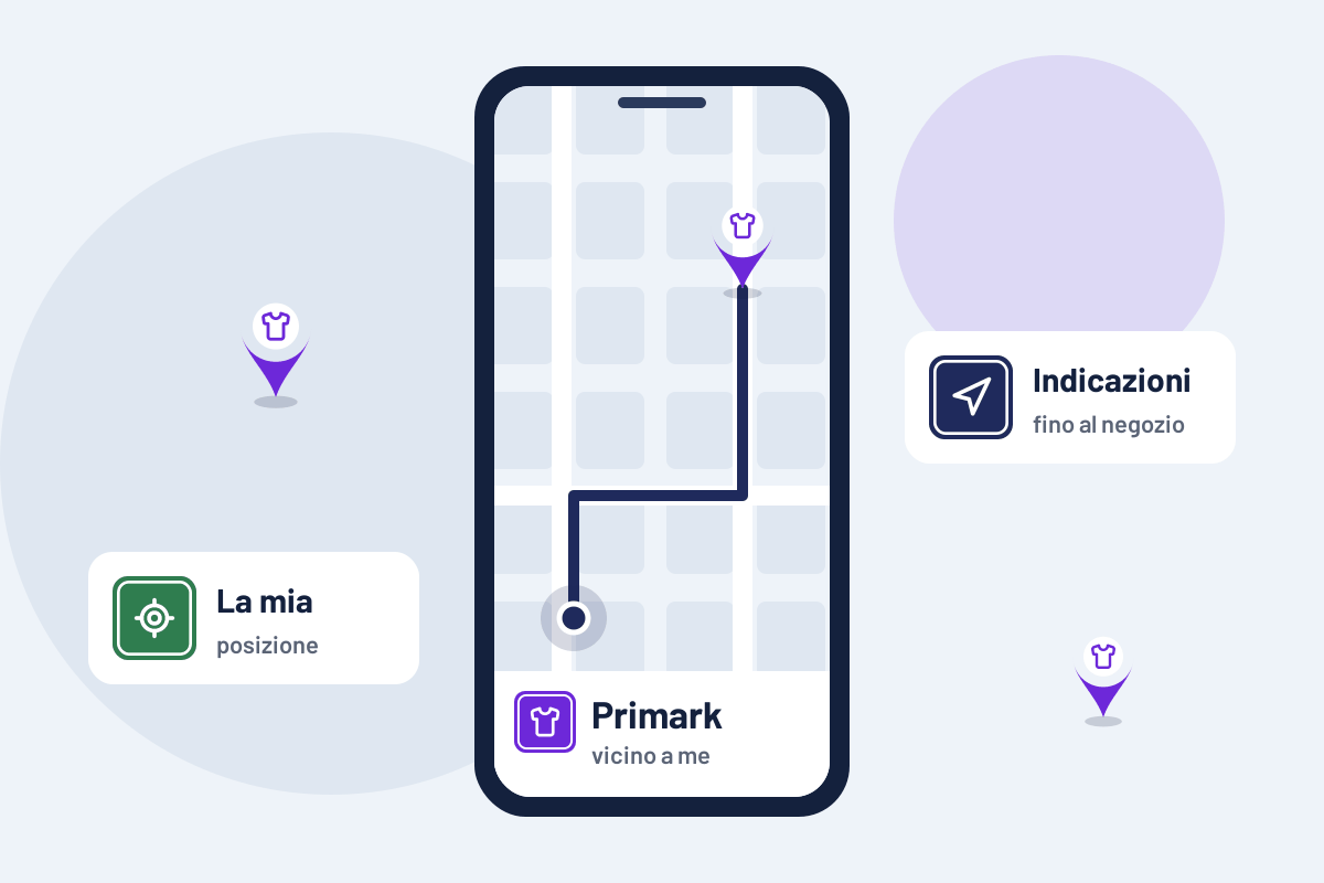 Primark vicino a me: indicazioni per il Primark più vicino sul telefono