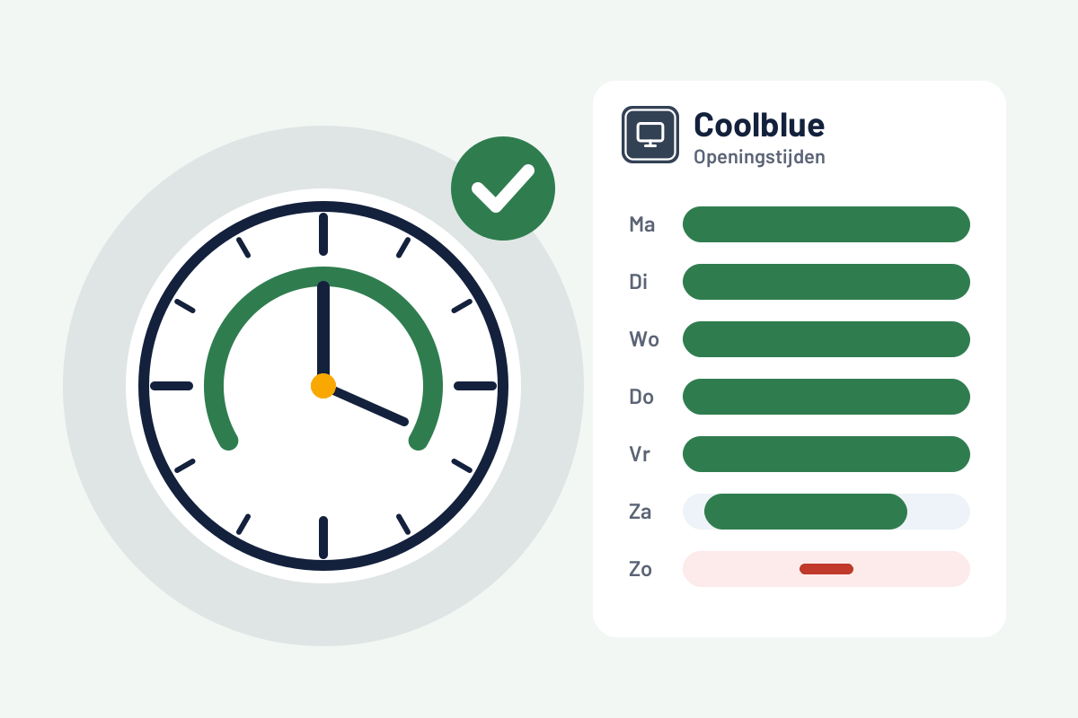 Coolblue: openingstijden vandaag en wat nu open is